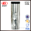 DT501 Special design double wall stainless steel and plastic starbucks mug